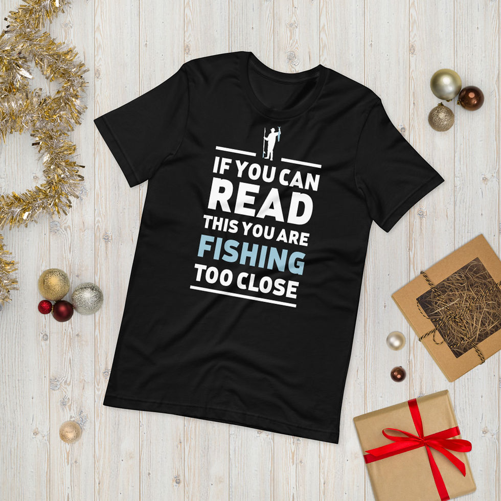 Thumbnail: Read-this-you-are-fishing-too-close-Short-Sleeve Graphic T-Shirt