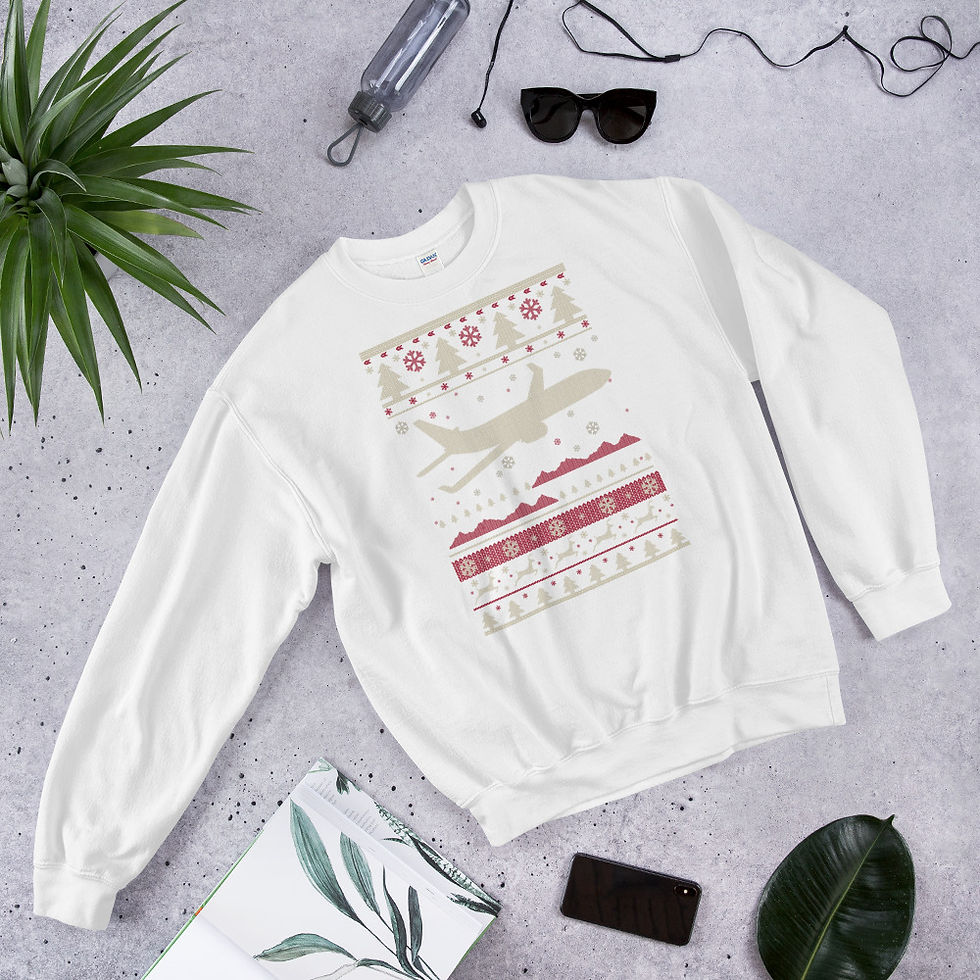 Thumbnail: pilot-ugly-Christmas-Sweater Sweatshirt