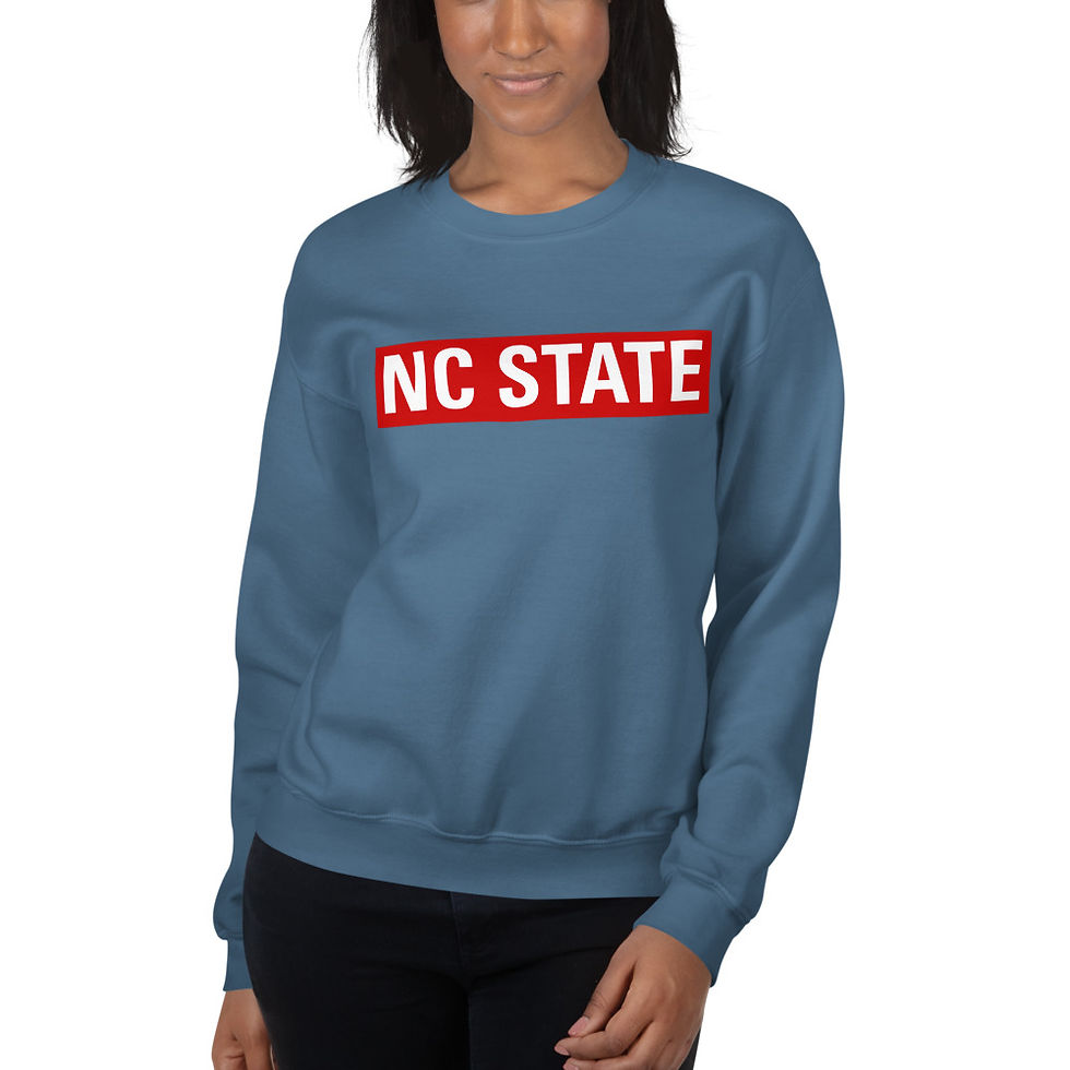 Thumbnail: North Carolina State College Print Sweatshirt