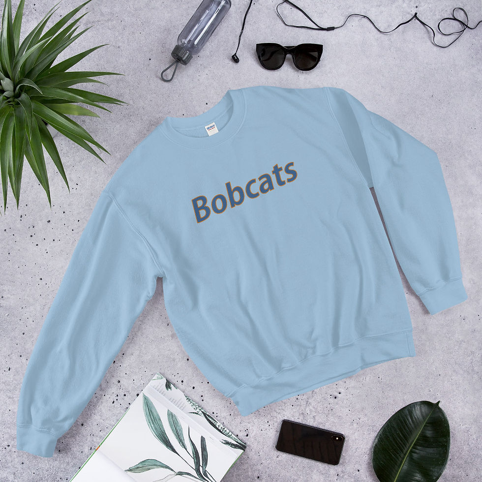 Thumbnail: Montana State Bobcat College Print Sweatshirt