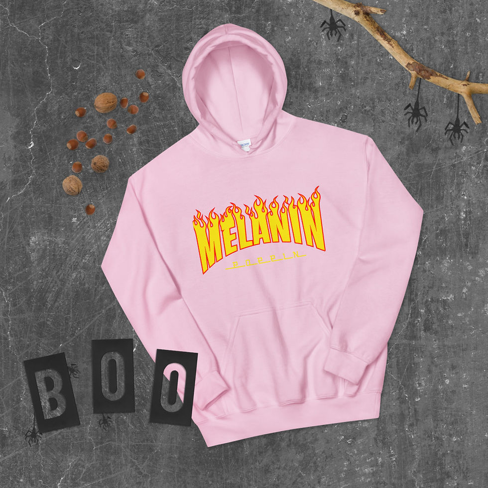 Thumbnail: Fire Melanin Hoodie