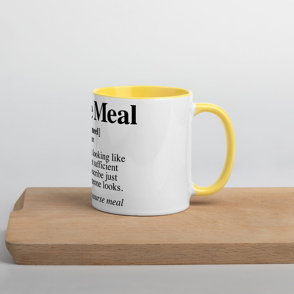 Thumbnail: Whole Meal Def. Mug with Color Inside Graphic tees