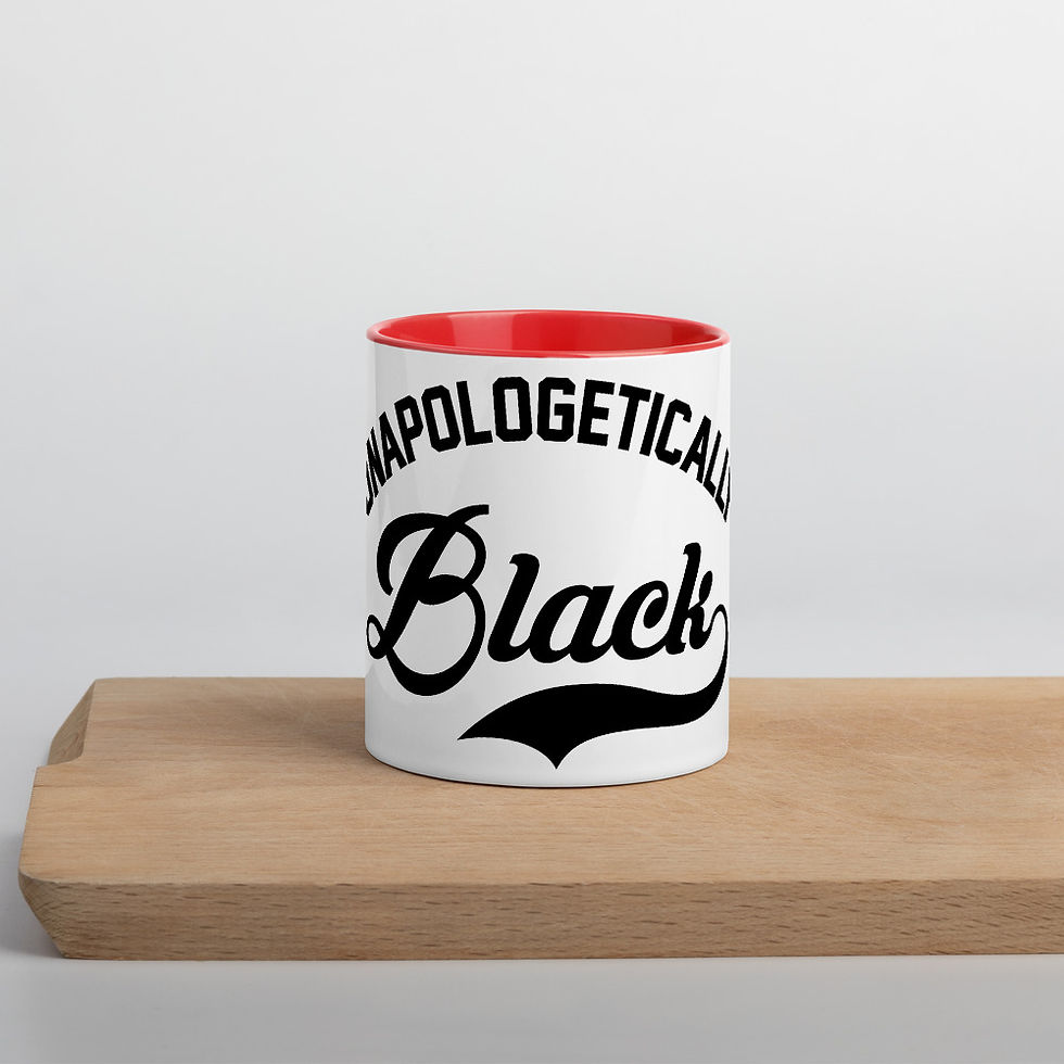 Thumbnail: Unapologetically Black  Mug with Color Inside