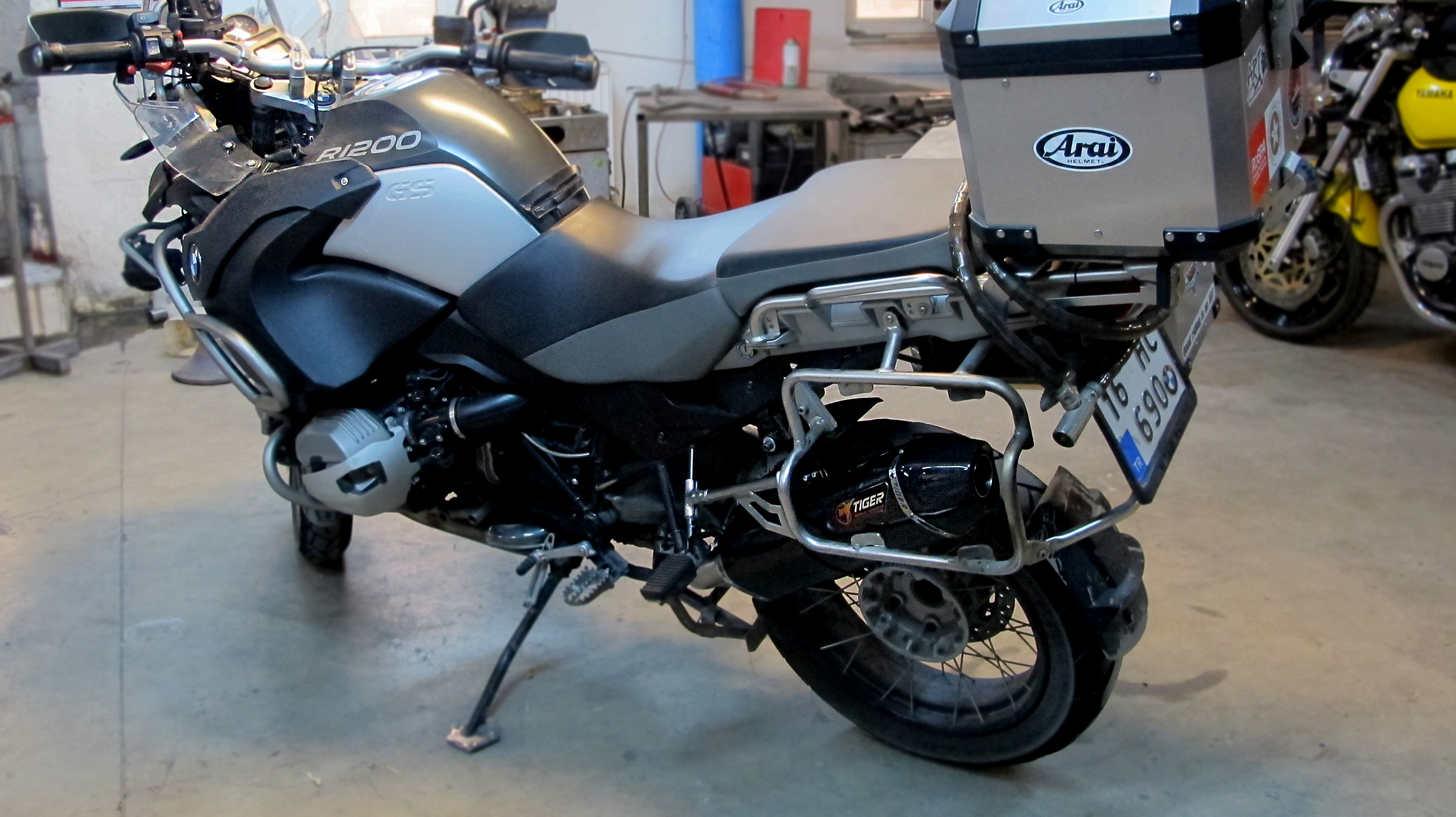 bmw r 1200 gs exhaust system