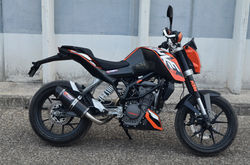 KTM Duke 125/200 RS-800