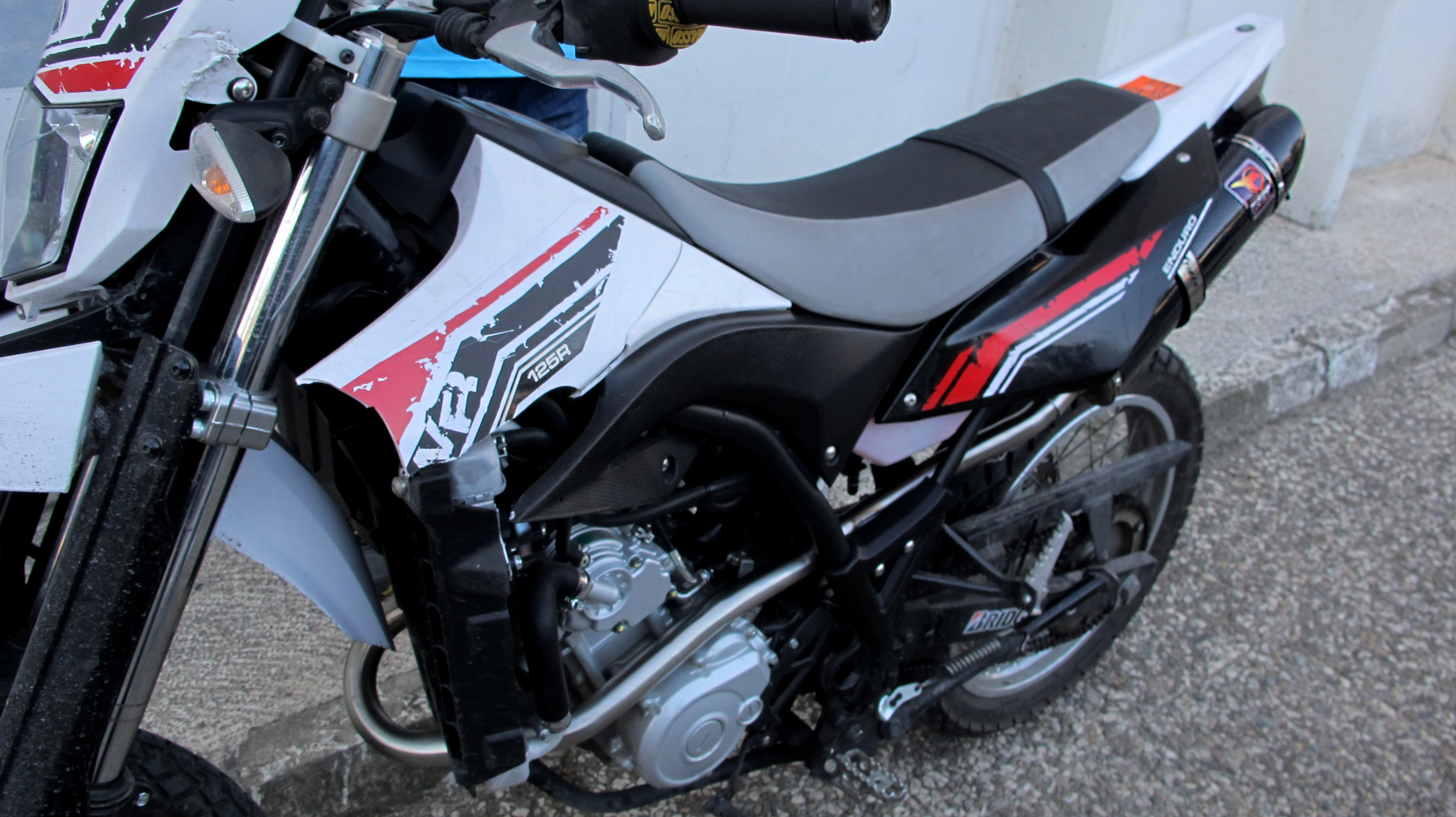 yamaha wr 125 arrow exhaust