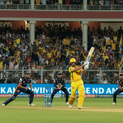 Chennai Super Kings Won by 8 Wickets