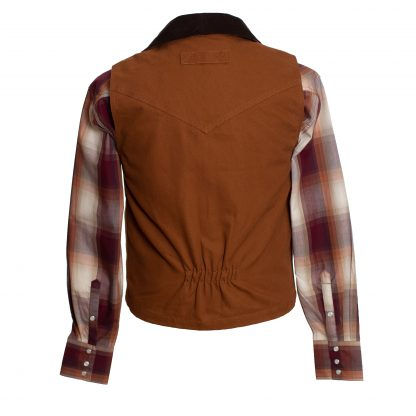 Thumbnail: Wyoming Traders Cody Concealed Carry Canvas Vest - Cinnamon
