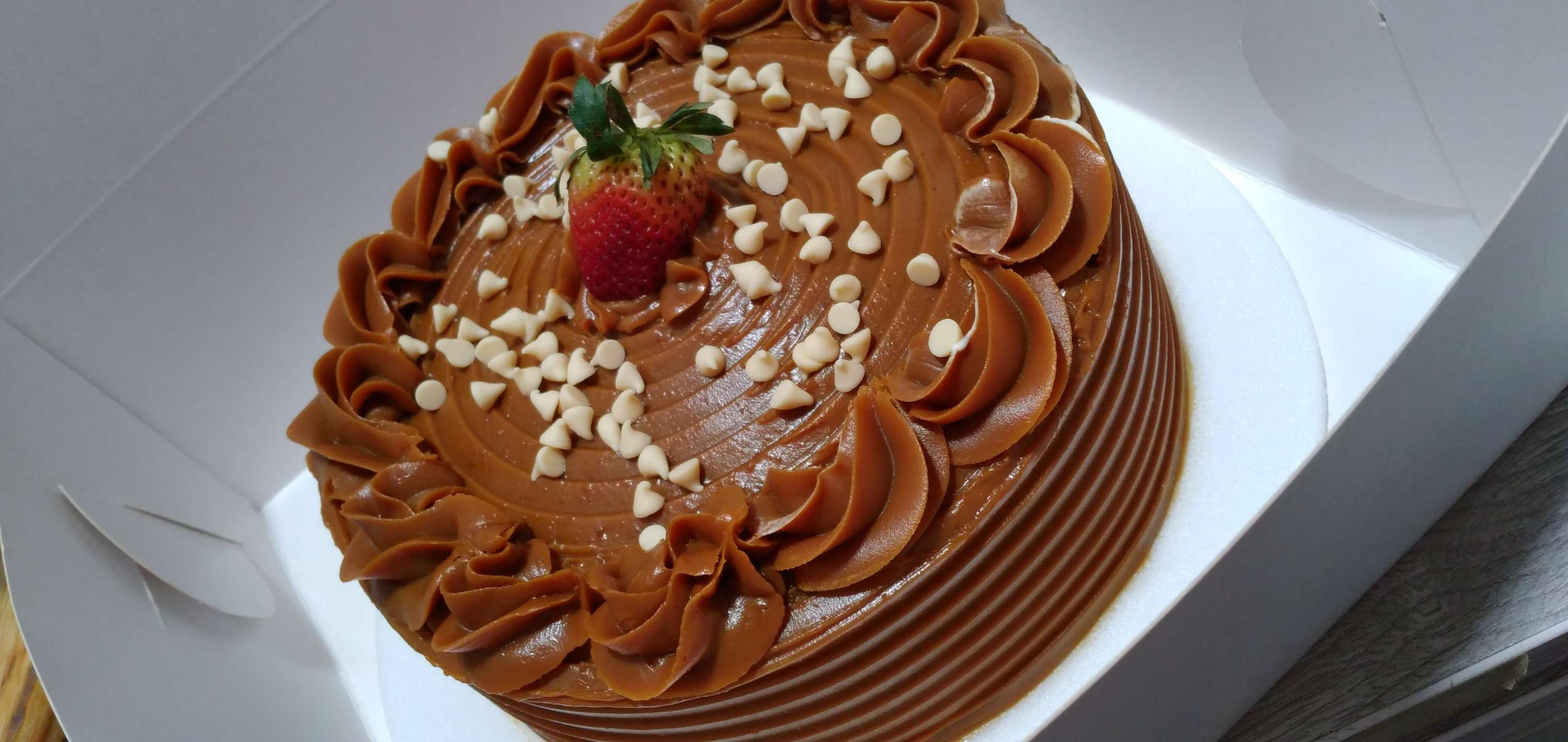 Torta de vainilla tradicional