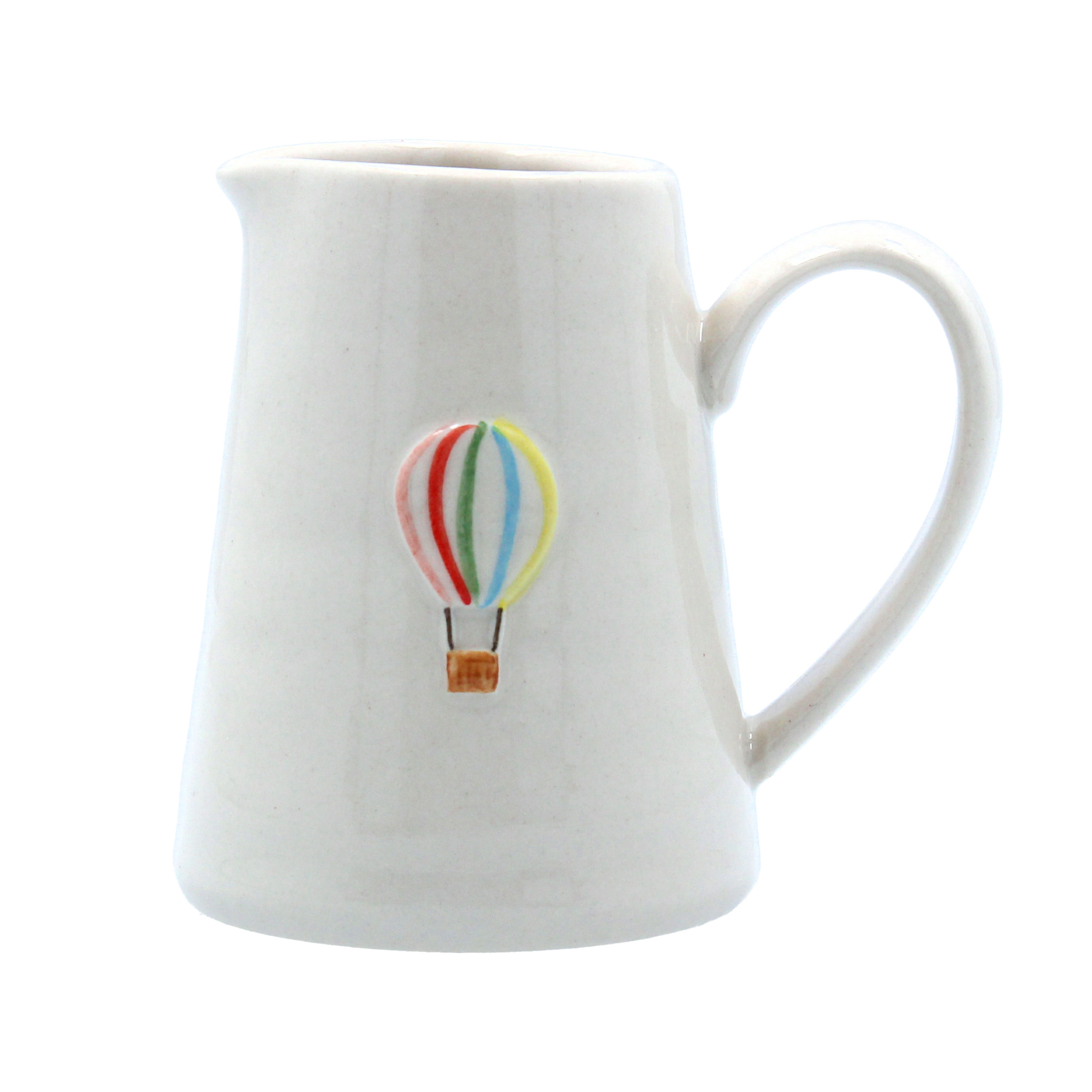 Gisela Graham Hot Air Balloon Stoneware Mini Jug