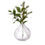Thumbnail: Round Fluted Clear Glass Vase