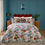 Thumbnail: Ishana Floral French Blue/Redcurrant Duvet Cover Set  - King/Double