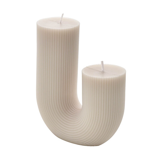 Hestia White UShape Candle parkslane.co.uk