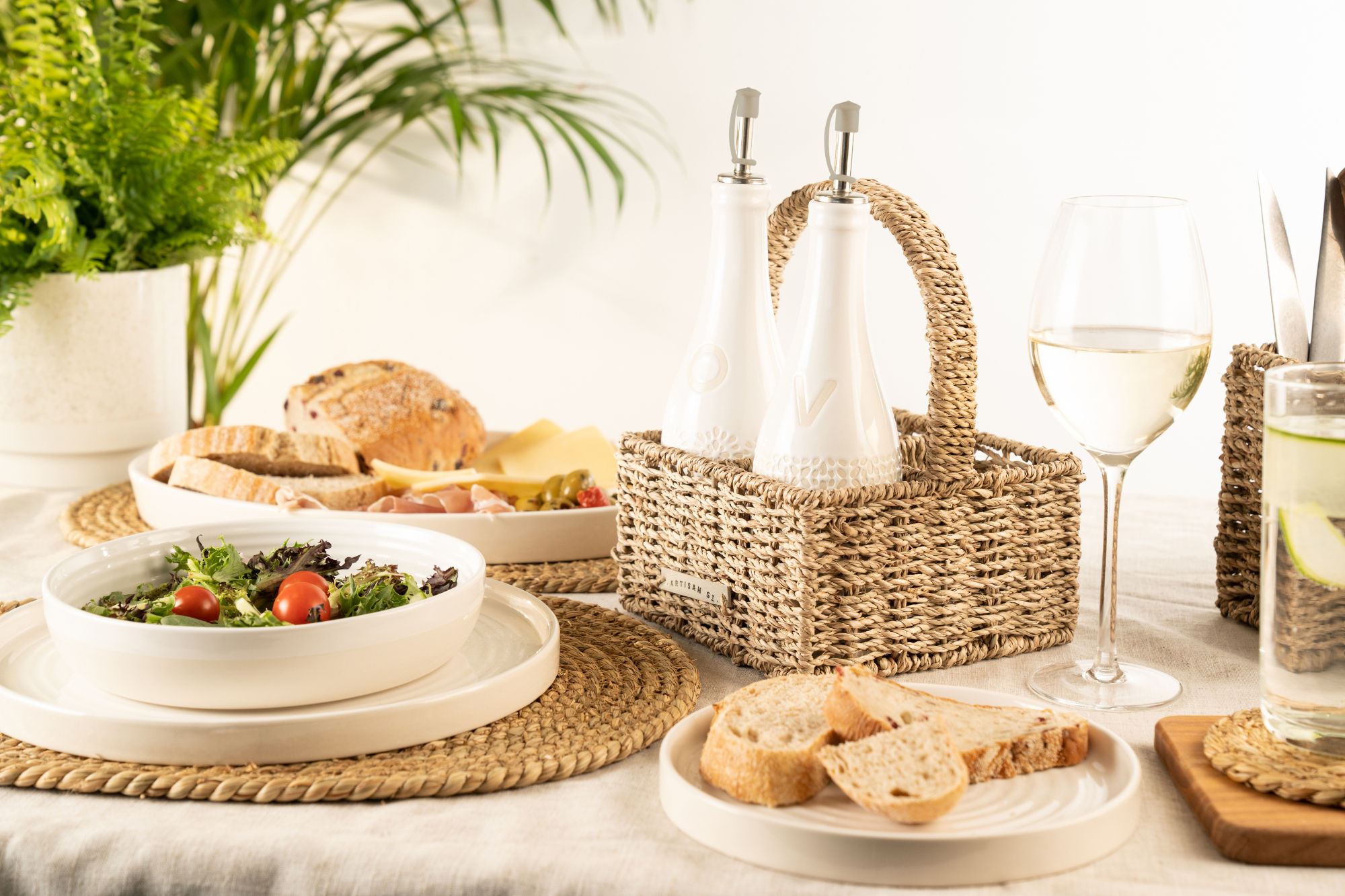 Artisan Street Seagrass Condiment Caddy
