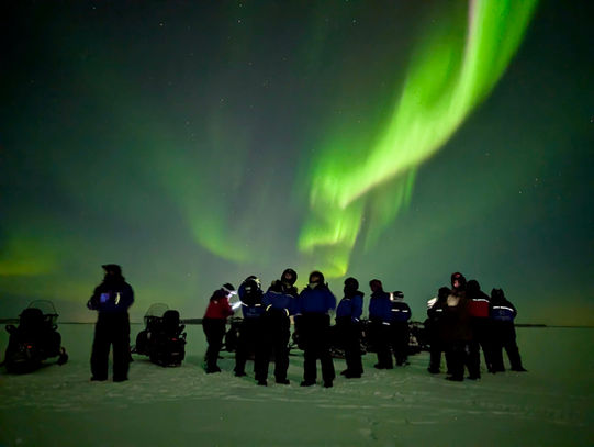 Northern lights tour brändön lodge luleå, swedish lapland
