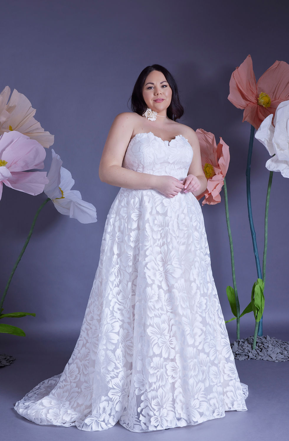 Thumbnail: WSP051-A Line Lace Wedding Gown