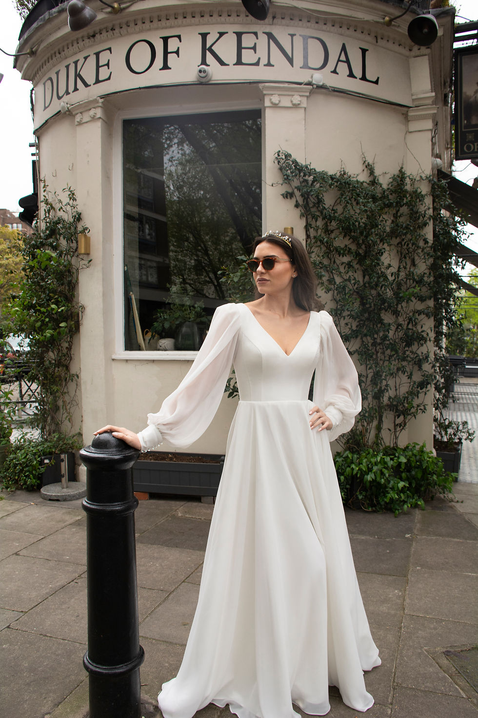 Thumbnail: Annabel-BE860丨Silky Chiffon Wedding Dress