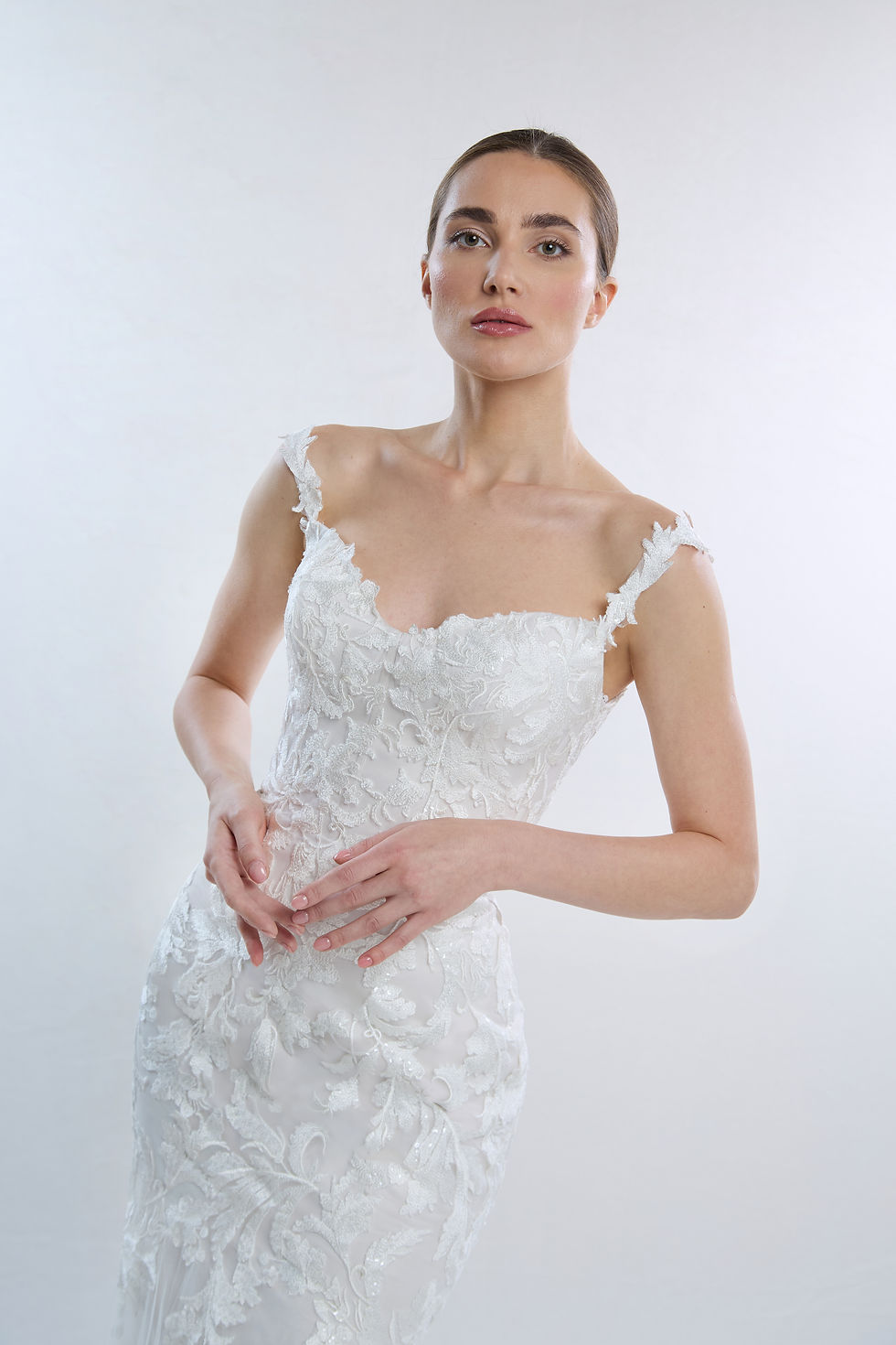 Thumbnail: WS215-Fishtail Lace Wedding Dress