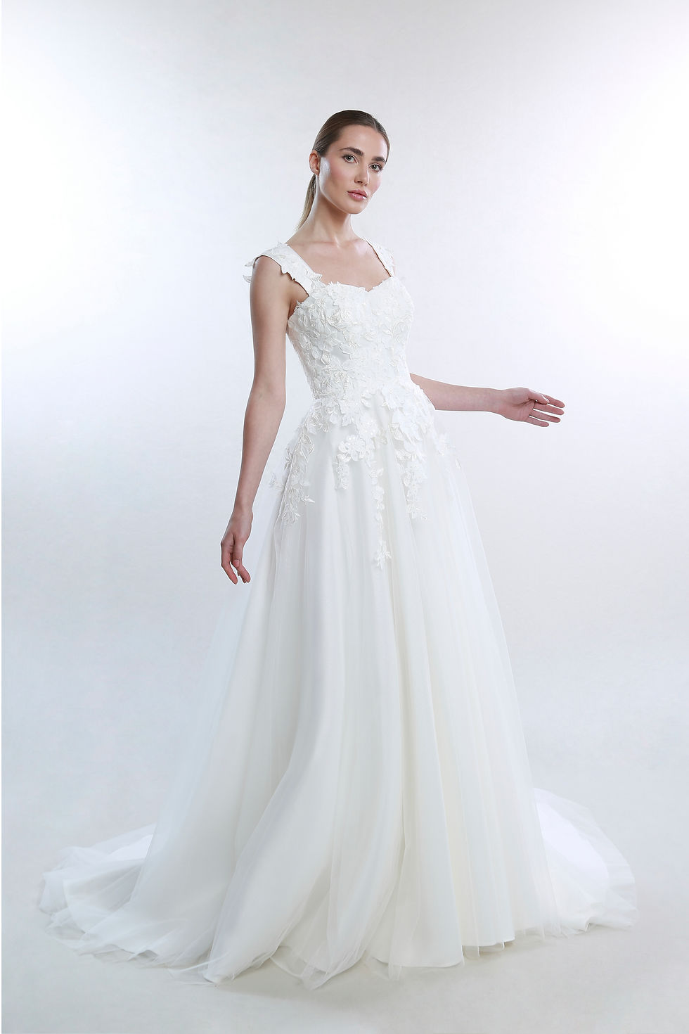 Thumbnail: WS211-A-line Lace Wedding Dress