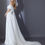 Thumbnail: WS114-Embossed Crepe Strapless Wedding Gown