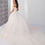 Thumbnail: Ballgown with sweetheart neckline, sheer straps, off shoulder princess pink wedding dress.