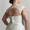 Thumbnail: WSP156-Lace bodice with keyhole back detail, full circular skirt