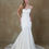 Thumbnail: R1784-Fishtail Satin Wedding Dress