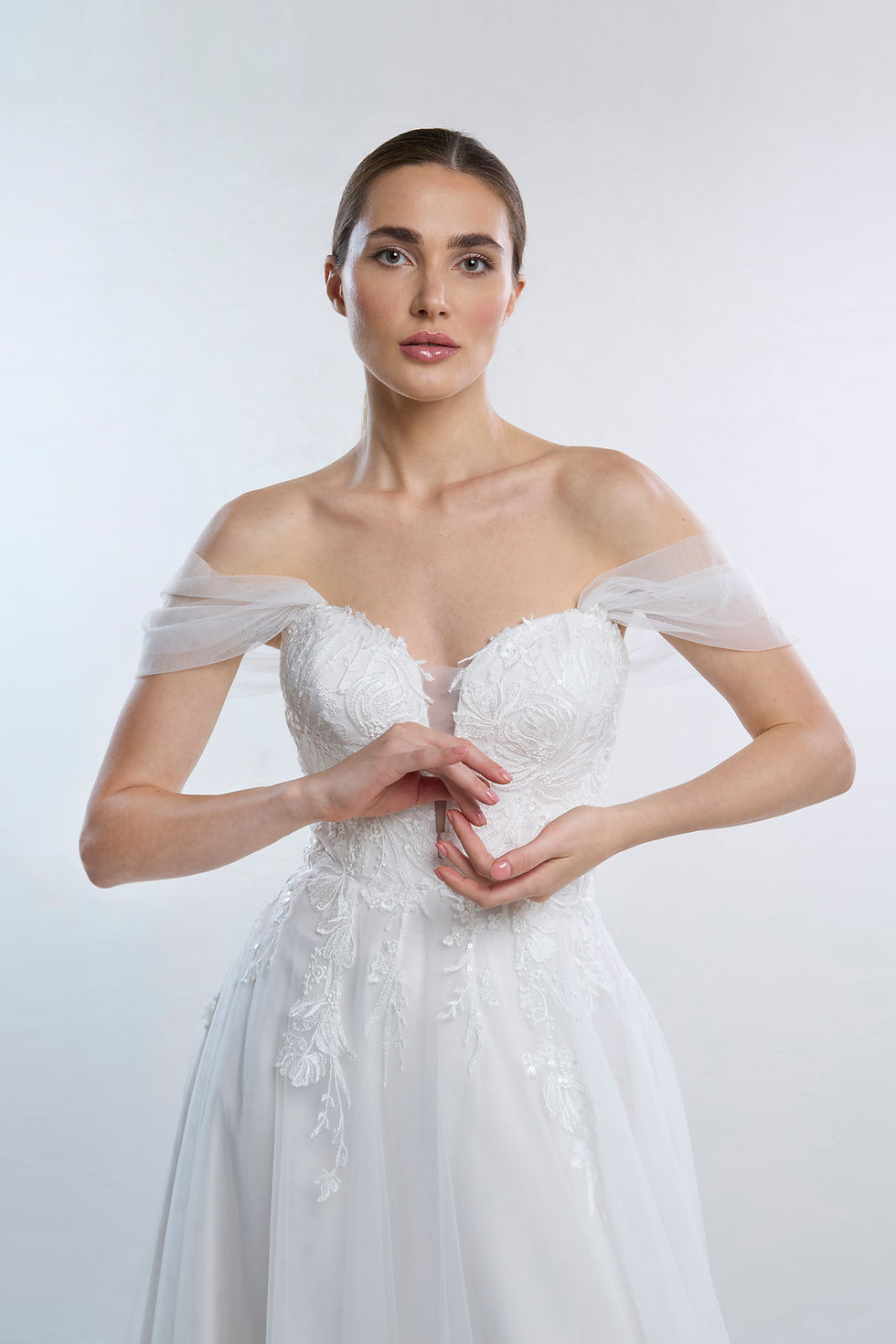 Thumbnail: WS225-A-line Lace Wedding Dress