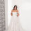 Thumbnail: budget friendly wedding dress with perfect off shoulder wedding dress boutiques