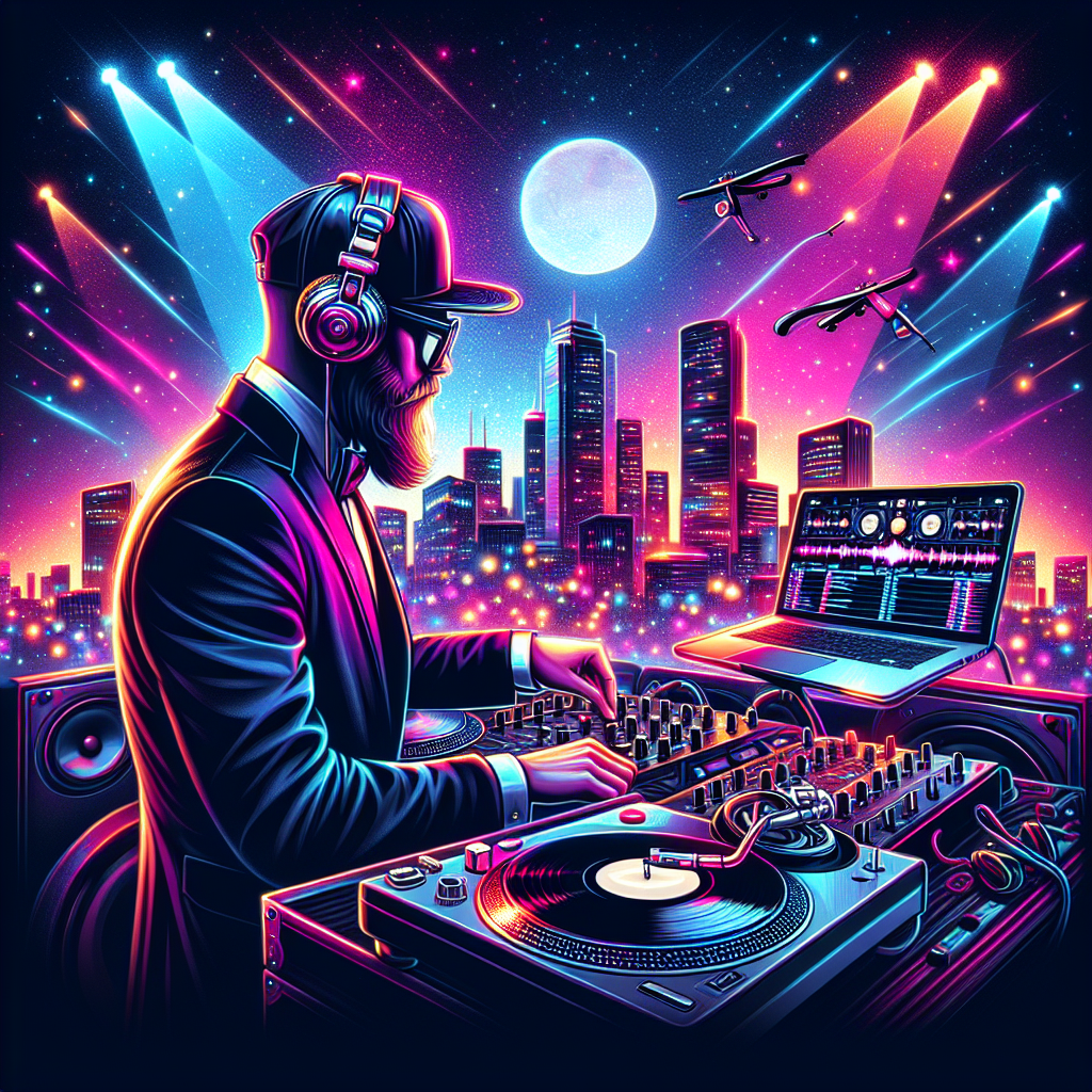 DJ turntable