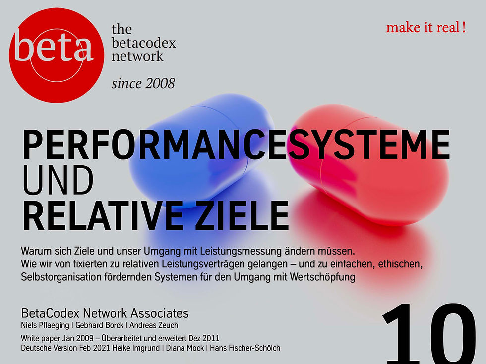 Performancesysteme und Relative Ziele