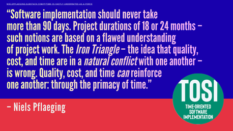 ‘The iron triangle is a hoax‘: Large-scale software projects can get done in 90 days