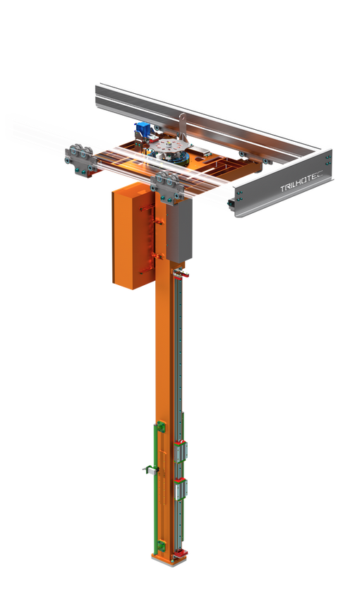 Manipulador pneumático tipo pórtico peso zero