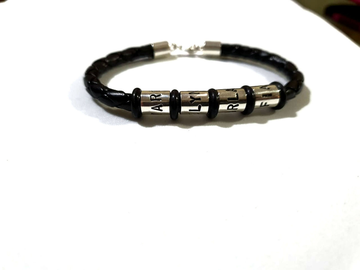 Pulsera Piel Personalizada