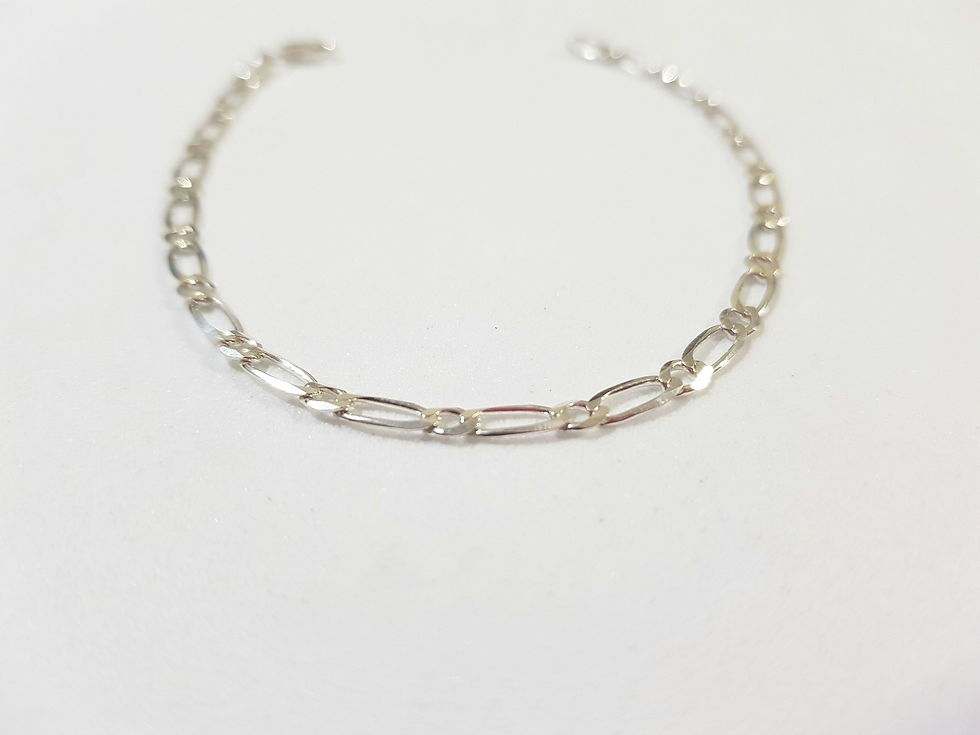 Miniatura: Pulsera Alterna Barbada 1x1 
