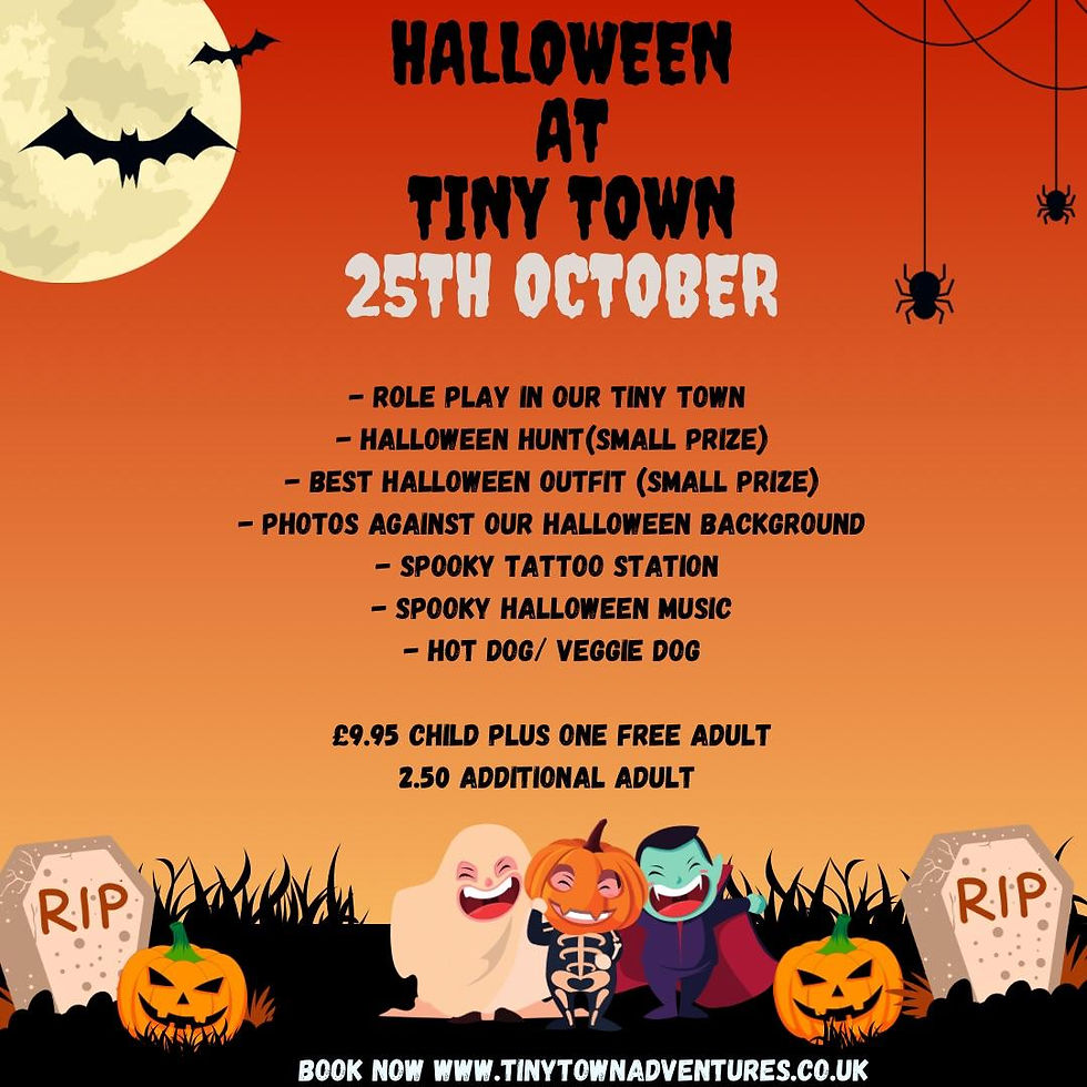 Halloween Saturday Lunch Session                                                        