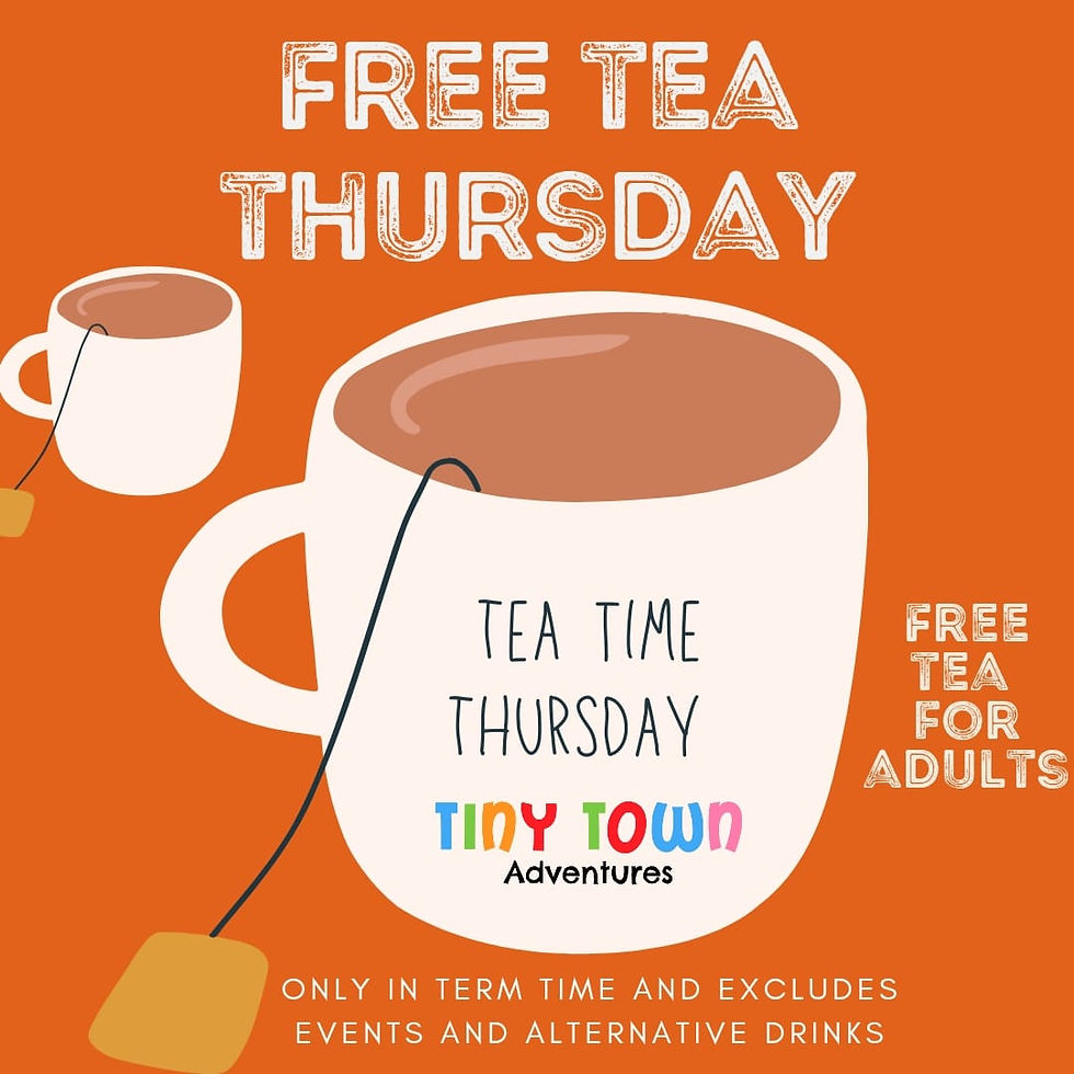Free tea Afternoon Session                                                      
