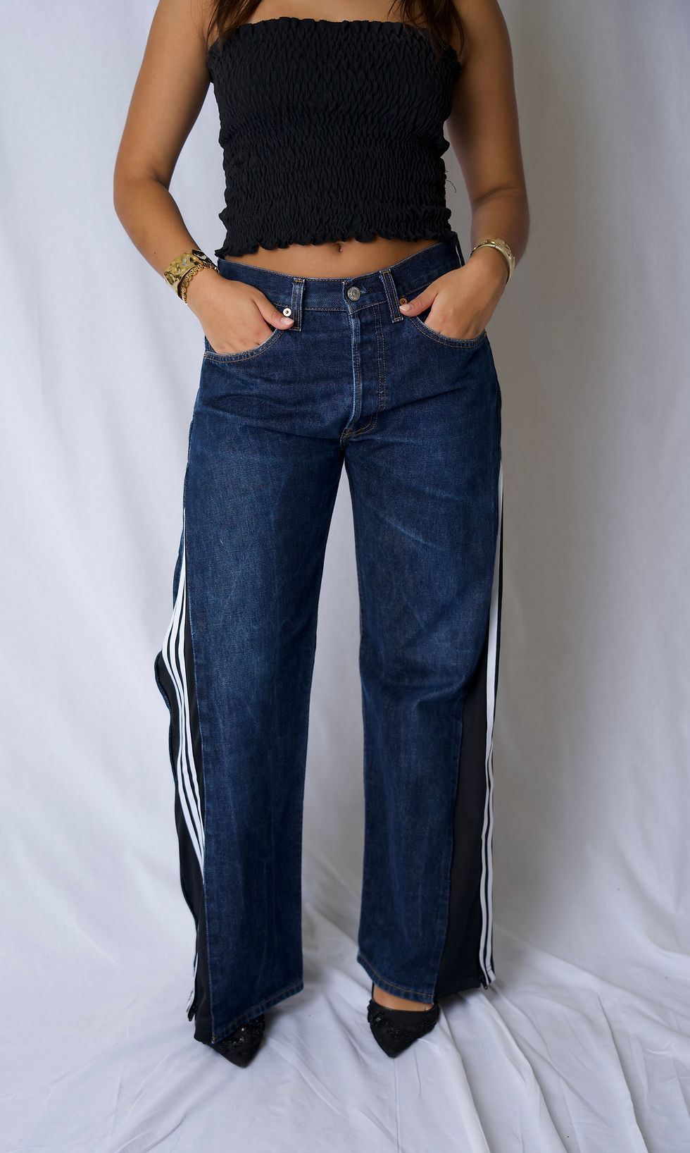 Thumbnail: Levi's x Adidas x Feej Upcycling Jeans