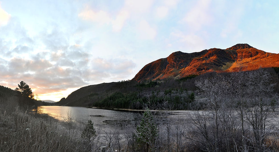 Morning sun in Hauaskaret.