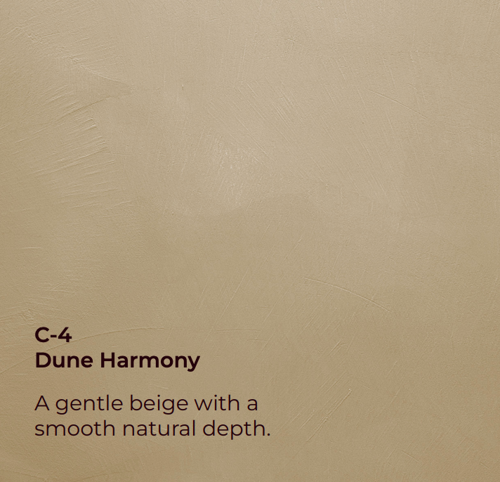 Microcement kleur C-4 Dune Harmony
