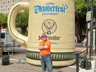 Giant inflatable Beer Mug