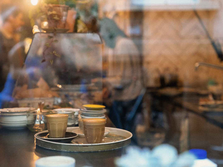 Branding photoshoot for cafe