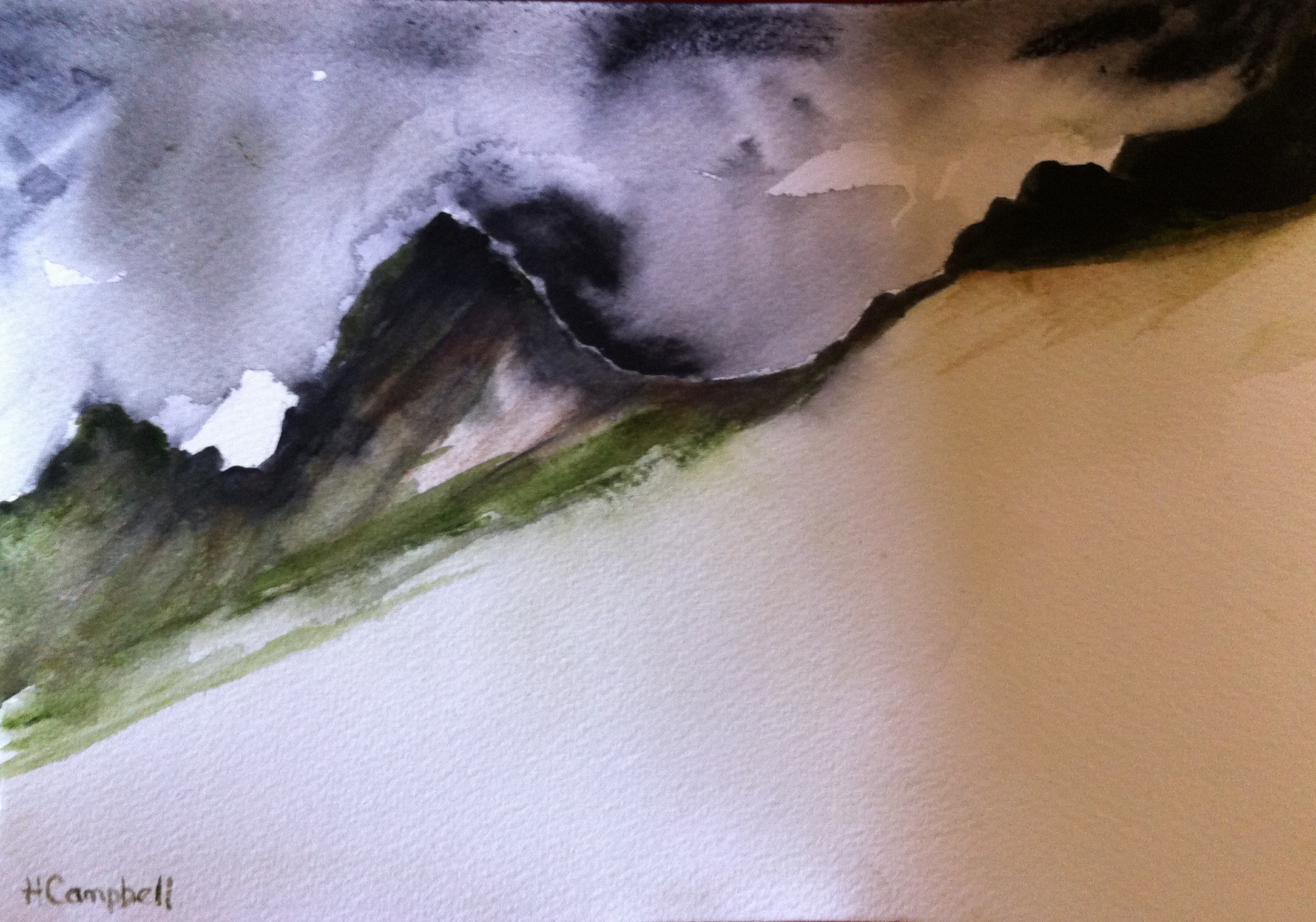 Swiss mountain landscape 3