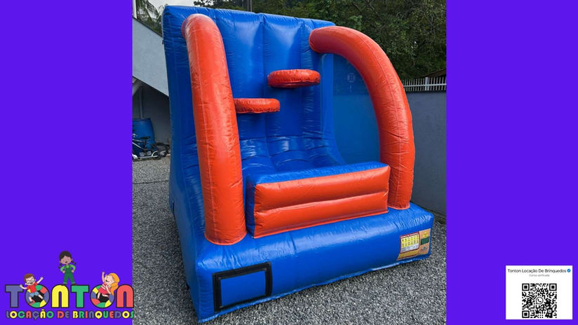 Aluguel de Tobogã Inflável e Infláveis Esportivos Personalizadosem Residência e Condomínio em São Paulo, Barueri e Alphaville... Tobogã, Chute a Gol, Basquete, Mini Tobogã e muito mais...