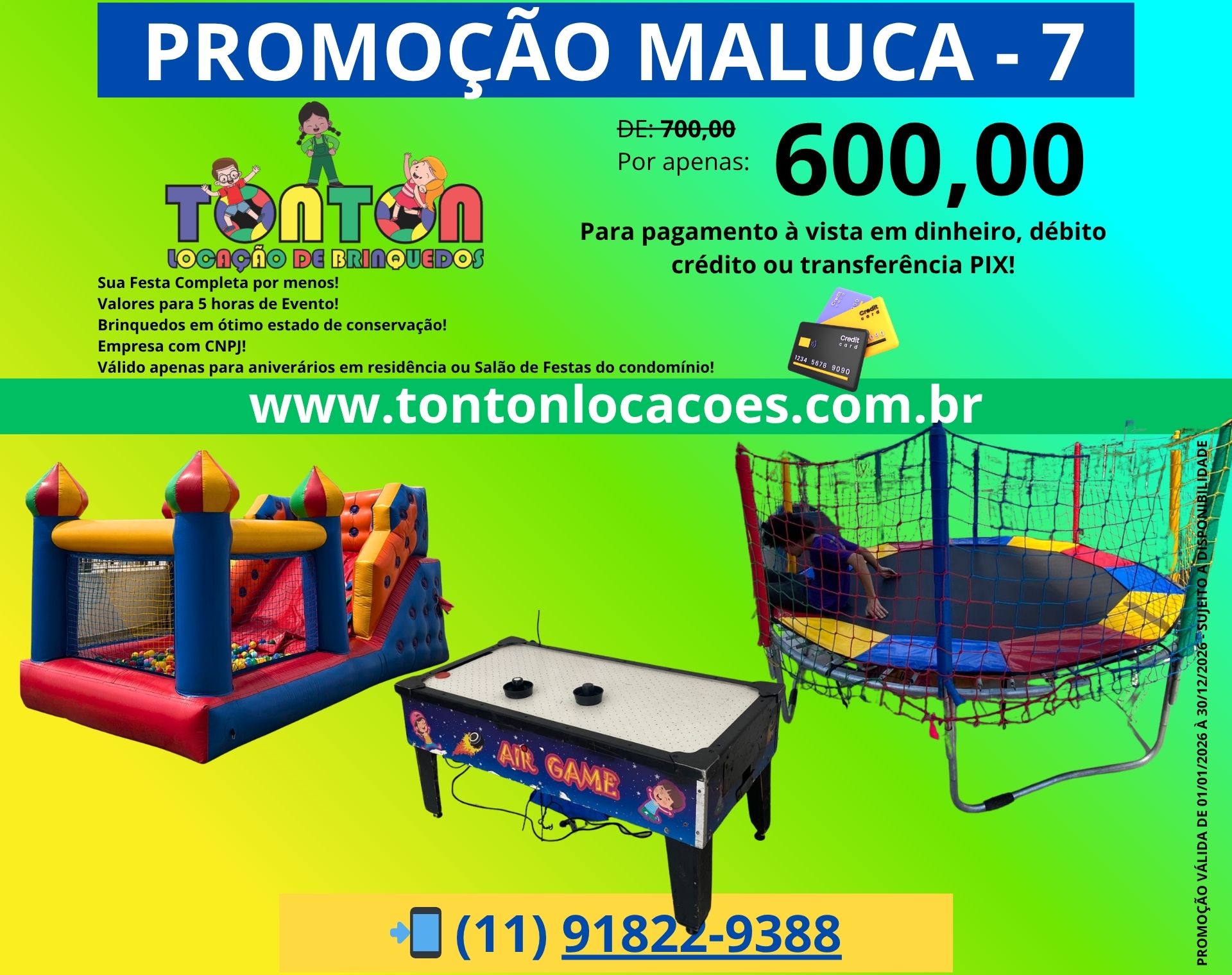 Locação de Brinquedo Inflável Multi Atividades com Piscina de Bolinhas montado na região de São Paulo, Barueri e Alphaville SP