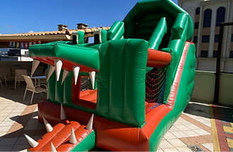 46 Jacaré Inflável Grande para Festas e Eventos