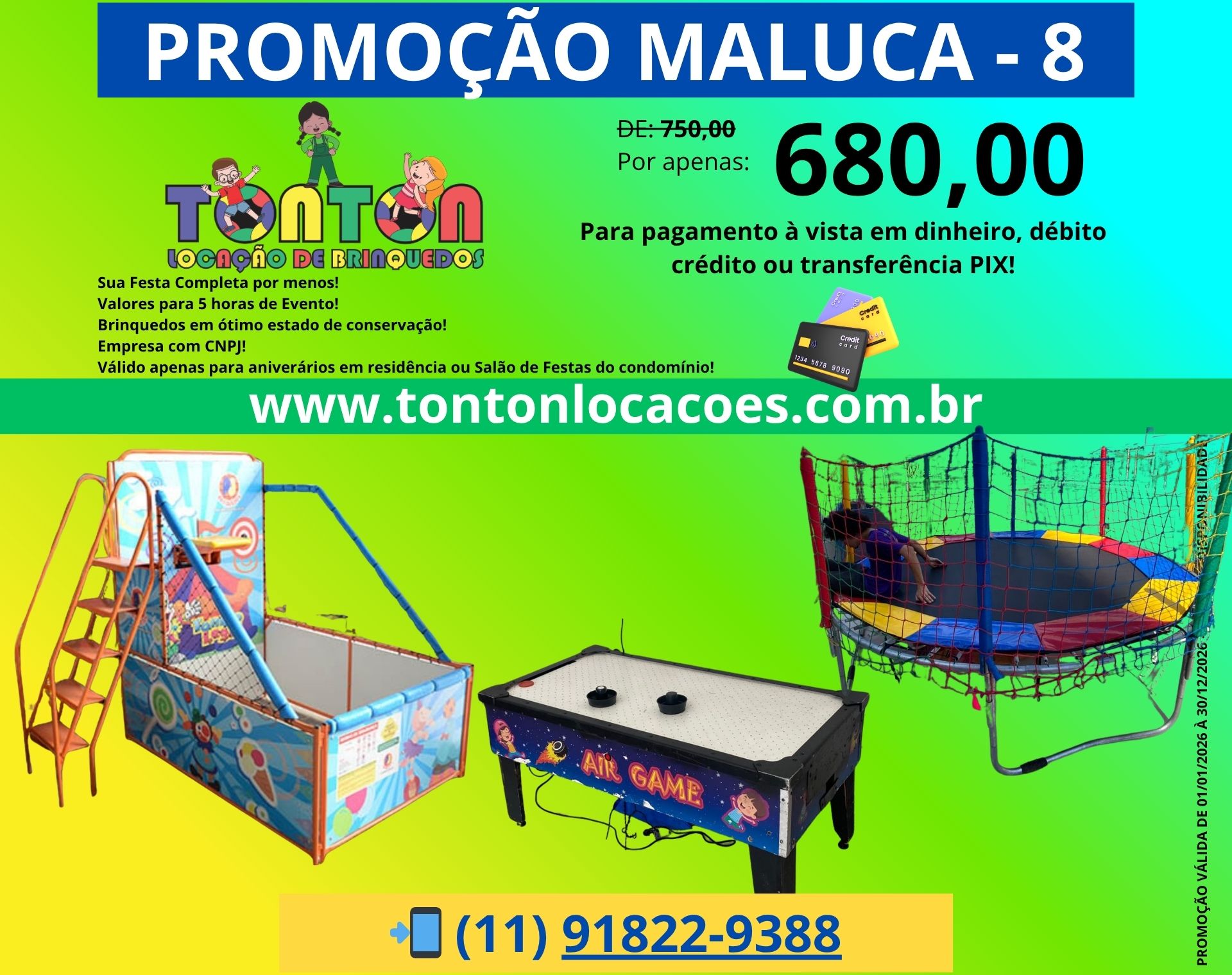 Locação de Brinquedo Inflável Multi Atividades com Piscina de Bolinhas montado na região de São Paulo, Barueri e Alphaville SP