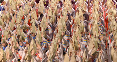 阿波おどりの撮影でした