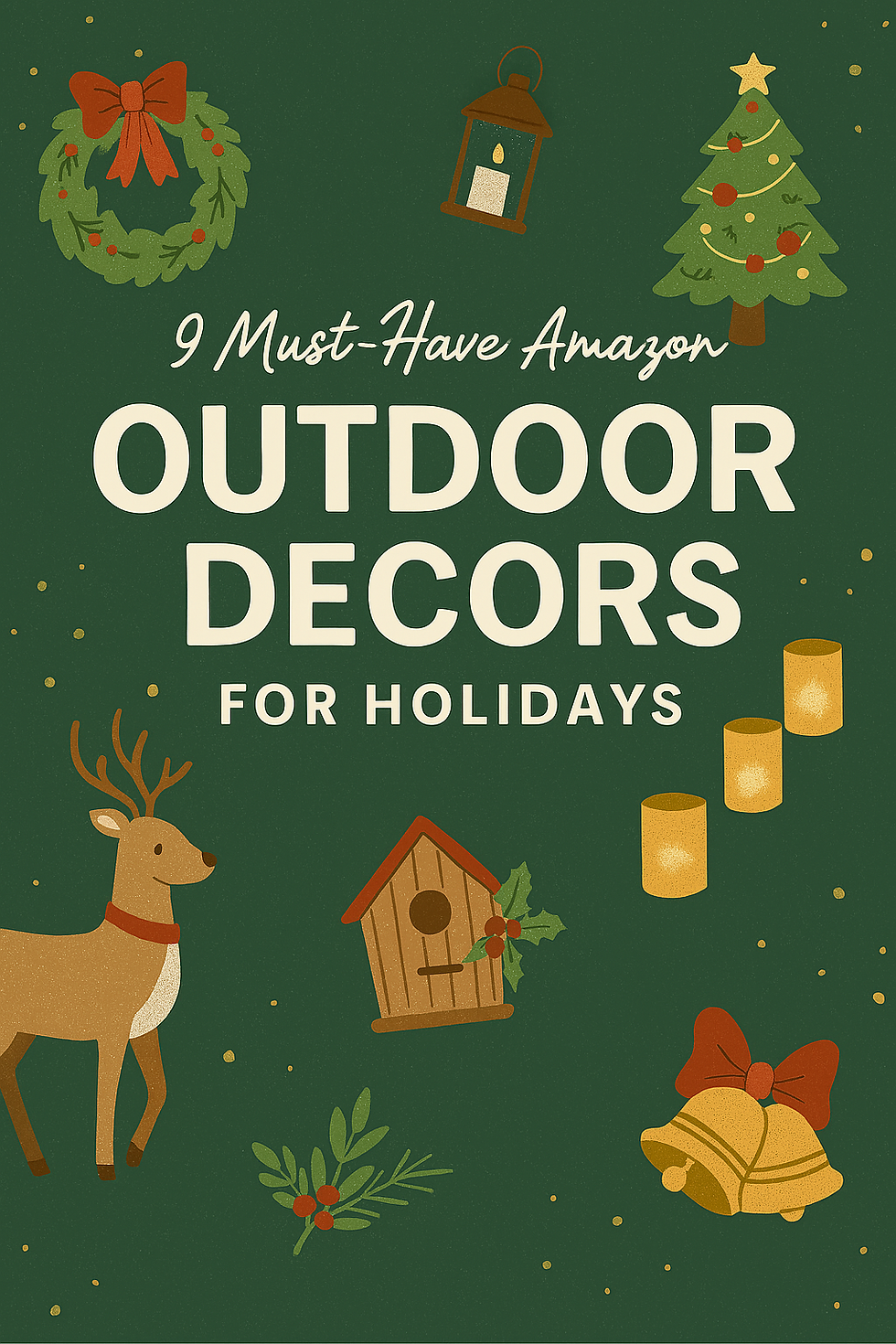 9 Must-Have Amazon Decorations to Bring Holiday Cheer to Your Outdoors