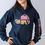 Thumbnail: Board Like A Girl Womens Hoodie Retro Sunset